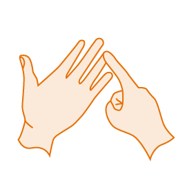 Sign Language O